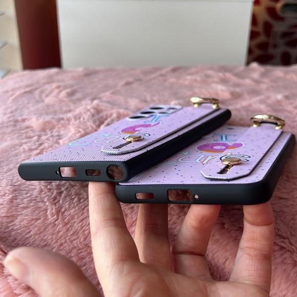 For Samsung Galaxy S22 plus,S22 ultra phone case with strap kickstand ring - Picture 6 of 13